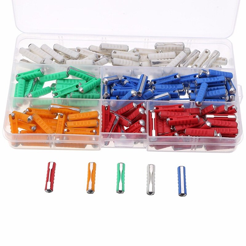 200Pcs Continental Keramische Torpedo Zekeringen Vervanging Kit Doos