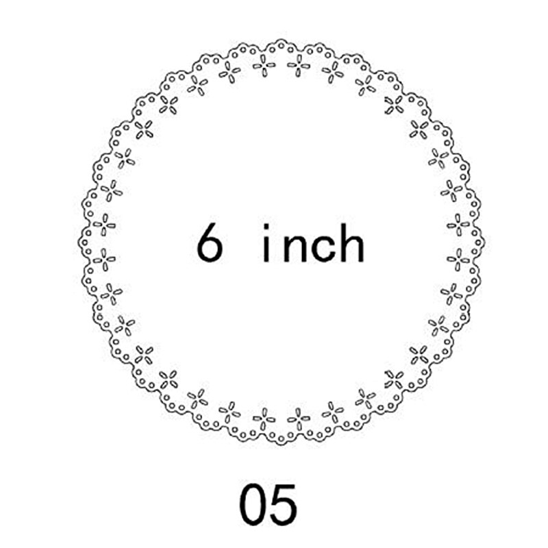 6 inch Fancy border punch DIY hand book making tool Card large embossers punching Lace embossing device Children Art supplies: KM-8710-05