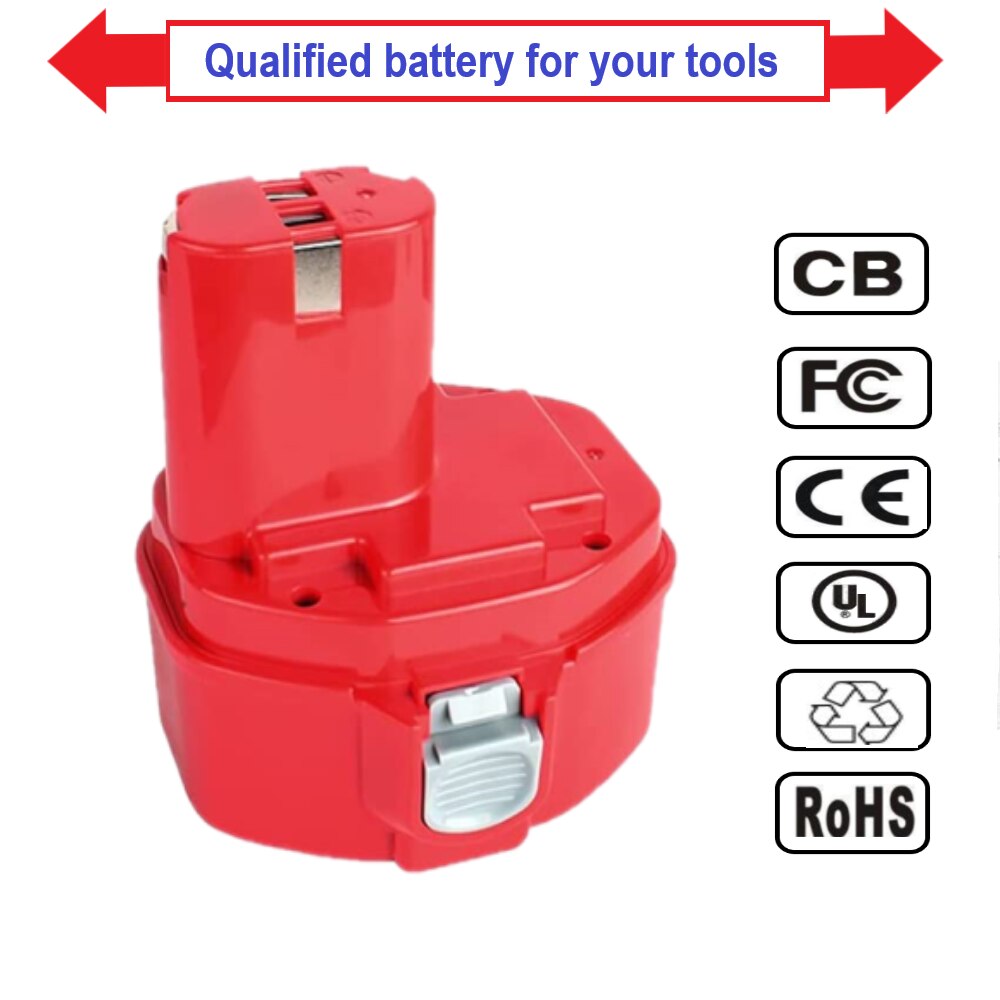 PA14 14.4V 3600mAh Ni-Mh Battery for MAKITA 14.4V Battery 1422,1420,1433, 1434, 1435, 6281D,6280D 6237D 6337D 8281D 6228D 6233D