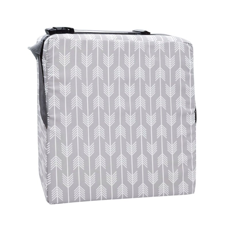 Coussin rehausseur de chaise haute pour bébé, réglable, détachable, lavable, éponge épaisse, coussin de siège pour enfants, chaise d&#39;alimentation: C buckle