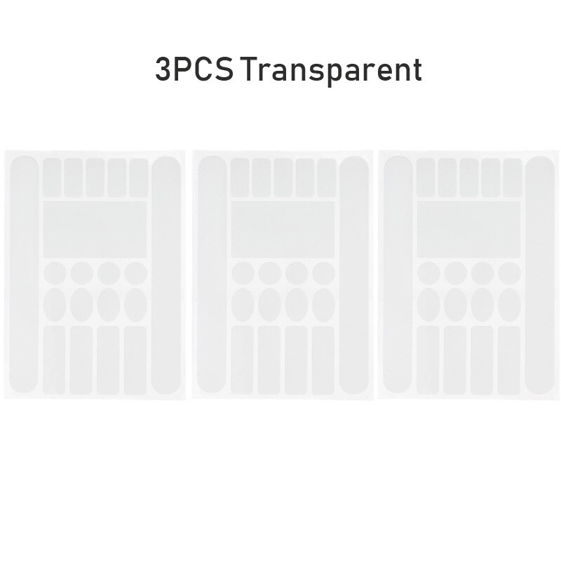 Rowerowa naklejka ochronna odporna na zarysowania wioślarz MTB rama przednia widelec folia ochronna rama łańcucha rower taśma bezpieczeństwa ochraniacz: 3szt przezroczysty