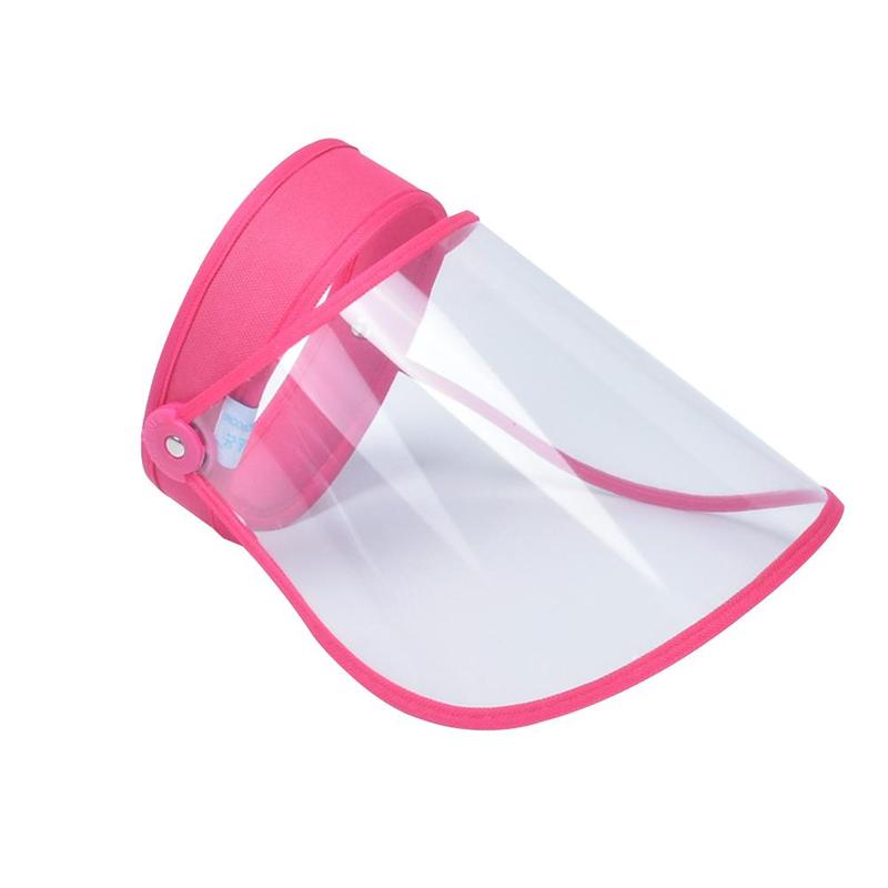 Protective Cap Transparent Anti-fog Protection Sun Saliva Empty Top Hat Men Women Hats