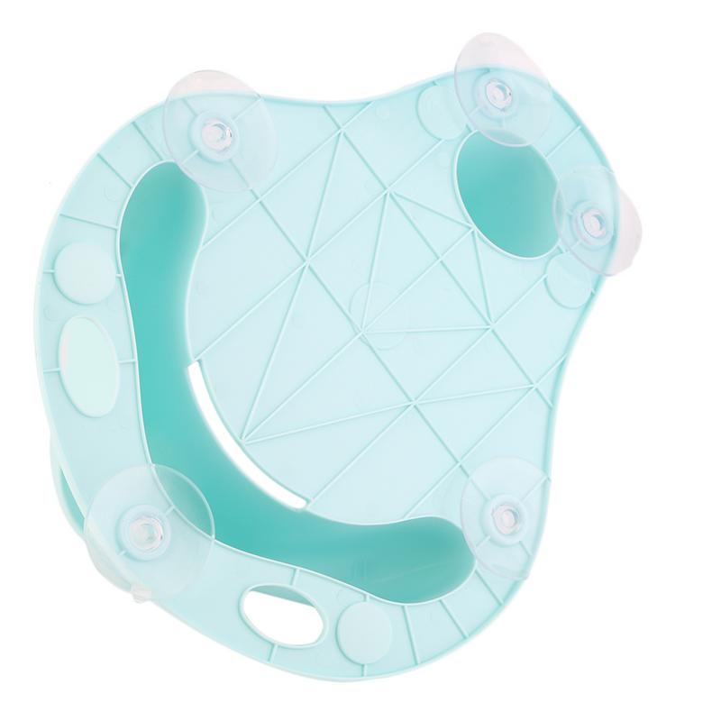 Baby badkar sittplats barn anti slip säkerhet duschstol giftfri mjuk bekväm badstol för 1-3 år gamla barn
