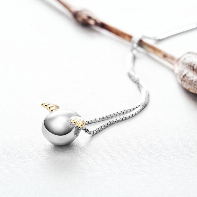 Carino Angelo Uovo Pendente Della Collana Monili di Cerimonia Nuziale delle Donne Eleganti Regali Creativi Regali Del Partito di Modo Catena Della Clavicola