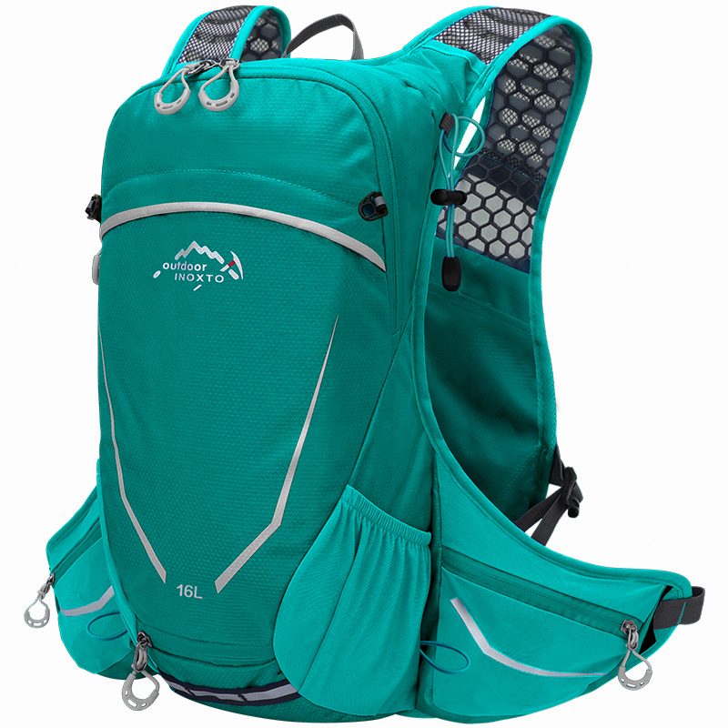 INOXTO-mochila de ciclismo impermeable para exteriores, bolsas de bicicleta de montaña, Maratón, deporte, Camping, senderismo, hidratación, 16L