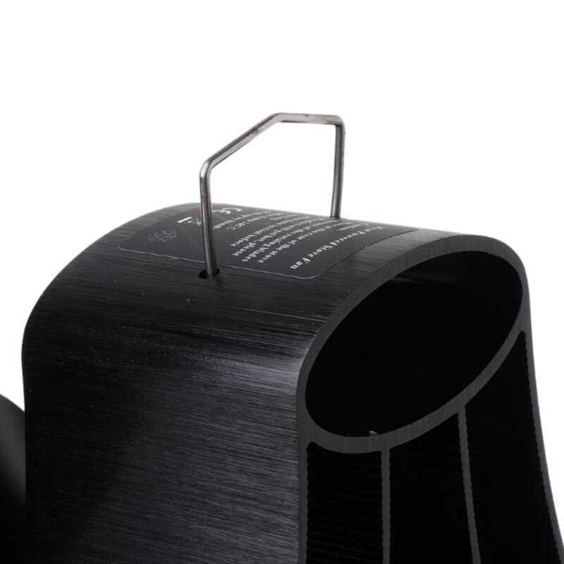 ventilateur de poêle de cheminée auto-alimenté à chaleur murale silencieux avec 4 lames