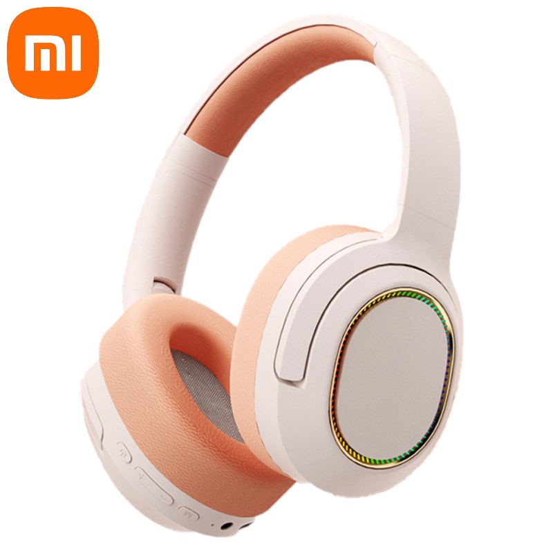 Xiaomi P2963 Cuffie senza fili Cuffie Bluetooth pieghevoli Auricolari da gioco HIFI stereo 9D Cuffie con riduzione del rumore con microfono Nuovo: Blu scuro