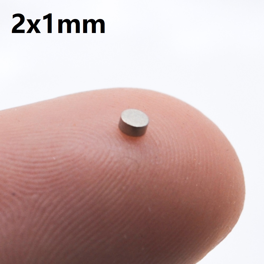 2x1mm Magnete 2mm x 1mm Runde Kühlschrankmagnete Imanes 2*1mm neuer Magnet