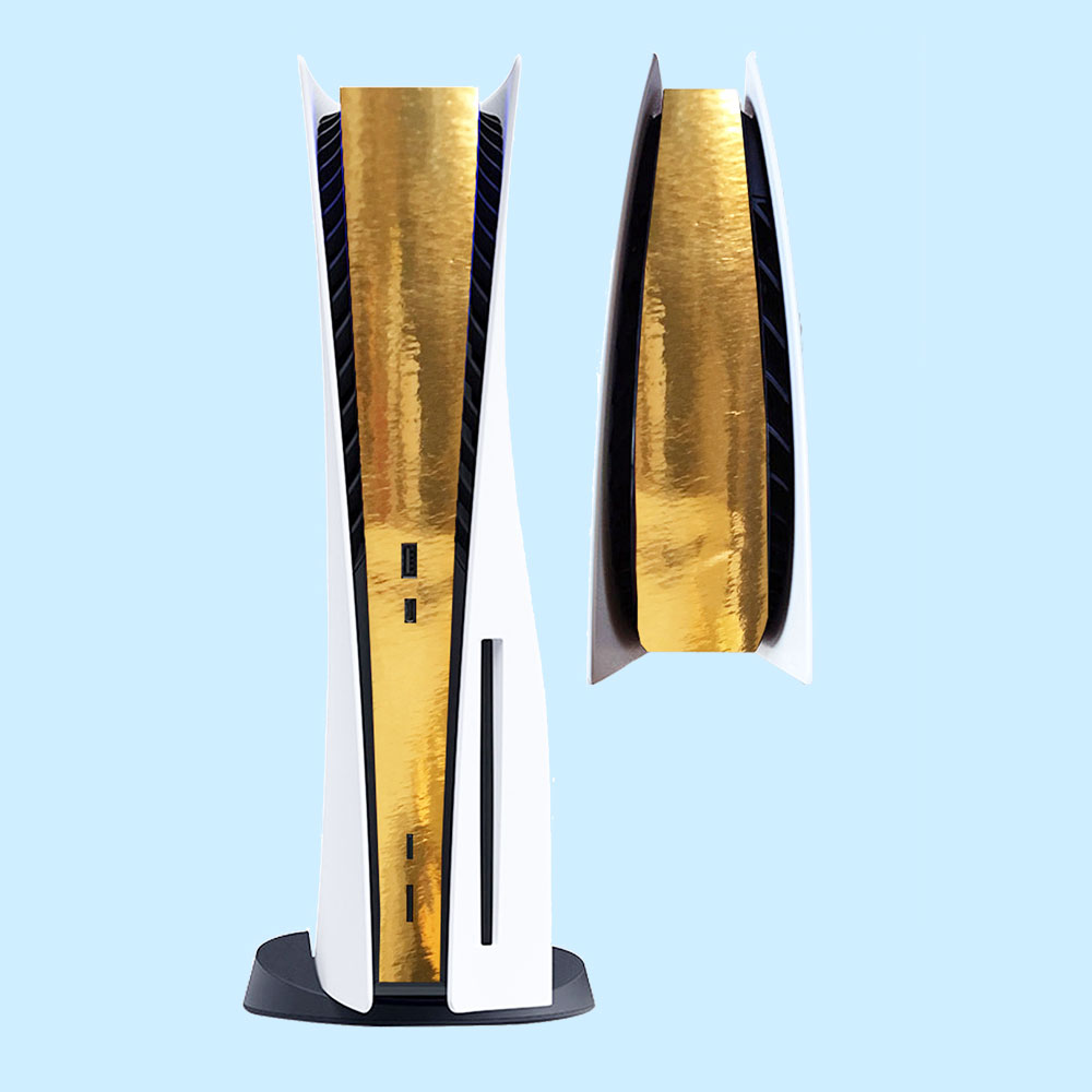 1 Stuk Voor Ps5 Middelste Zijbescherming Sticker Voor Playstation 5 Ps5 Spelcomputer Skin Stickers Sticker Cover Beschermende Film