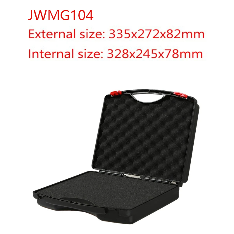 Suitcase Tool Box With Spong Complete Toolbox Cases Portable Plastic Tool Case Safety Equipment Instrument Case: green