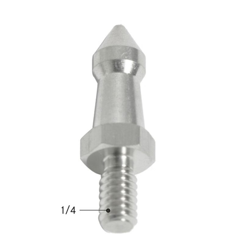 2PCS In Acciaio Inox Treppiede Picchi di 3/8 1/4 M8 Macchina Fotografica Spike Monopiede Piede Vite