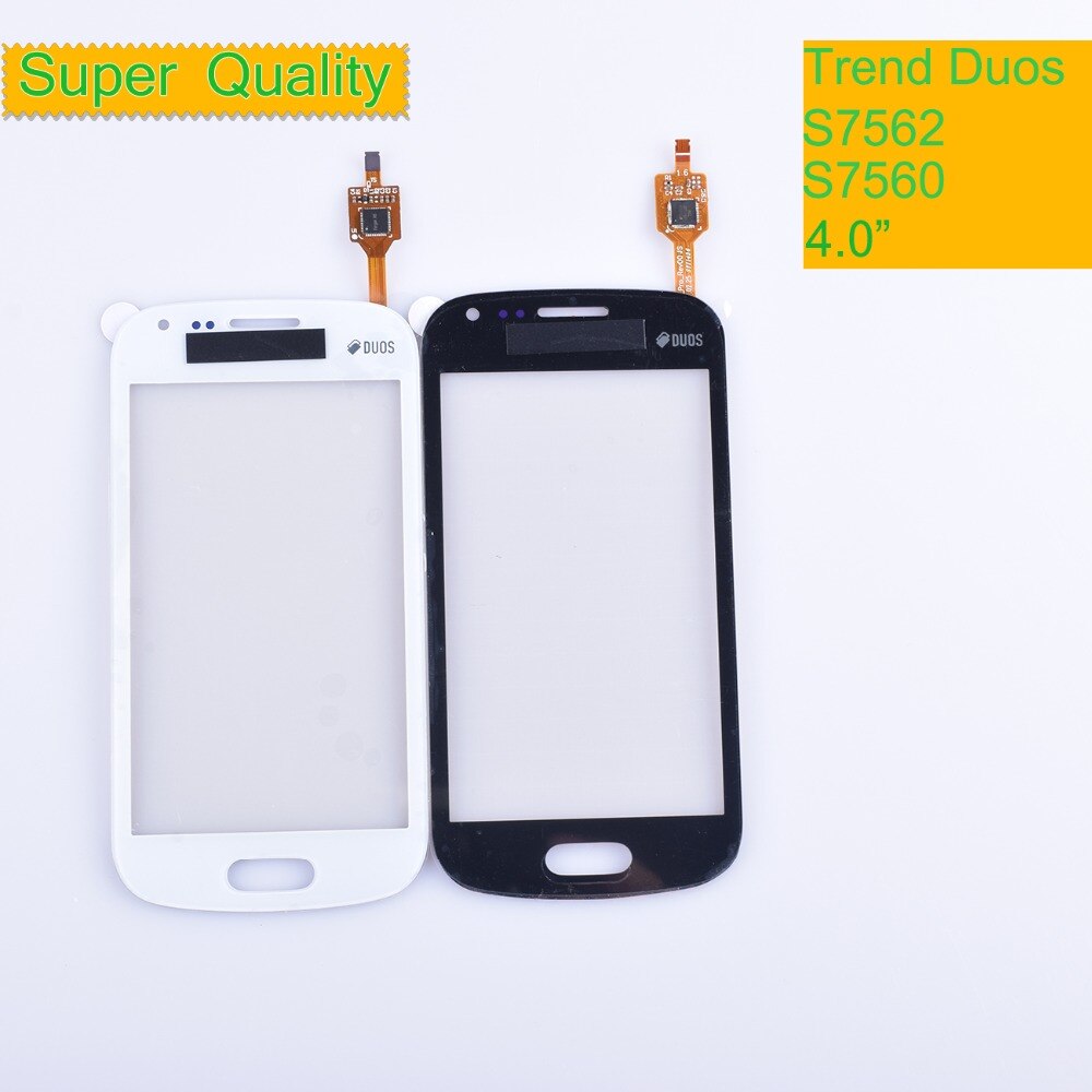 Para Samsung Galaxy Trend DUOS S7560 S7562 GT-S7562 7562 7560, pantalla táctil, Sensor, digitalizador, pantalla táctil frontal, sin LCD