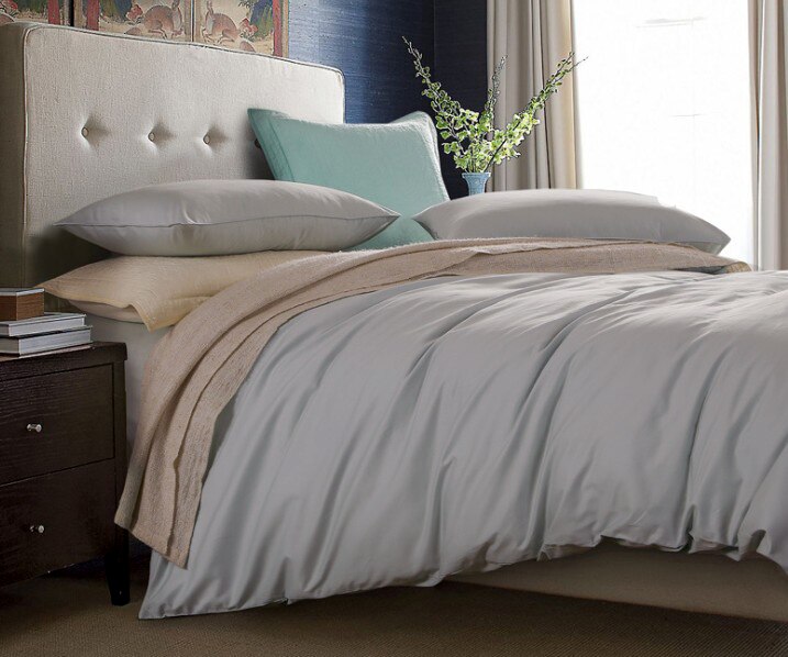 Tissu en coton égyptien 1600 TC 100% pour draps Super largeur 280 cm 110 ''couleurs ivoire blanc 1 mètre comme test d'échantillon