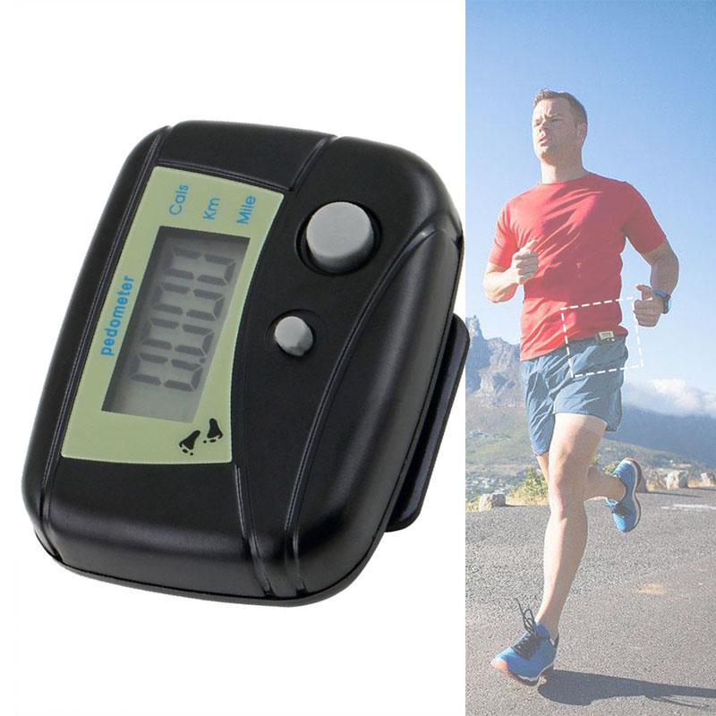 Step Pedometer Calorie Counter Run Sport Meter Digital Display Black Accessories Walking Distance Watches Outdoor