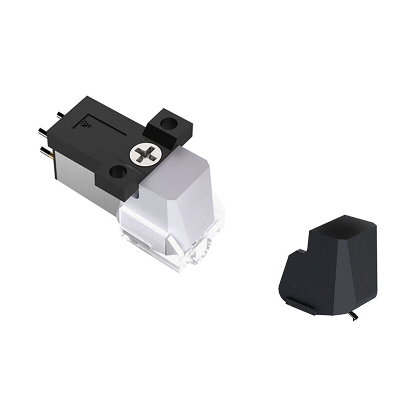 Moving Magnetic Cartridge LP Turntable Phonograph Half-drilled cone stylus Acces