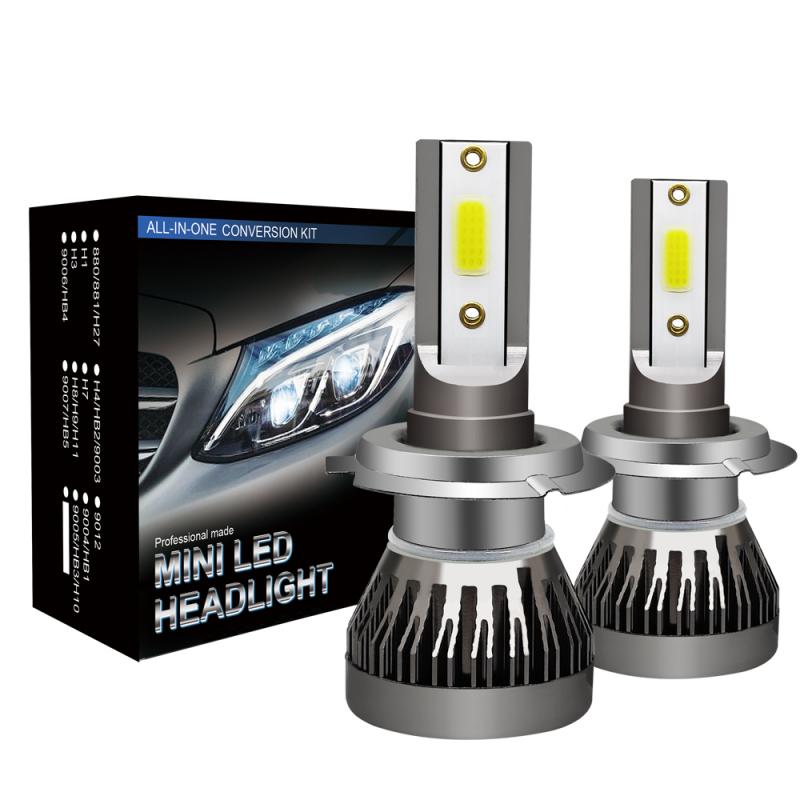 6 Stuks Auto Koplamp Led H7 Canbus H7 90W 12000lm 6000K Auto Styling Auto Koplamp Fog Gloeilampen heldere Koplampen