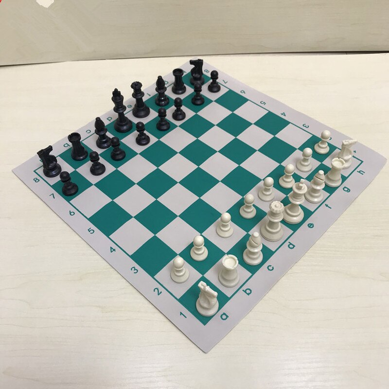 Tablero de ajedrez educativo para niños, tablero de ajedrez educativo de de 34,5x34,5 cm/42x42cm de PVC para juegos educativos