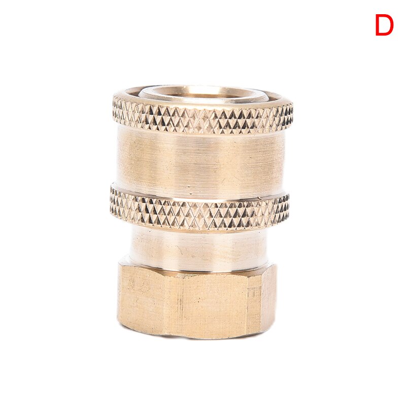 1/4 Inch Quick Connect Socket For Pressure Washer Car Washer Lance Connector: D
