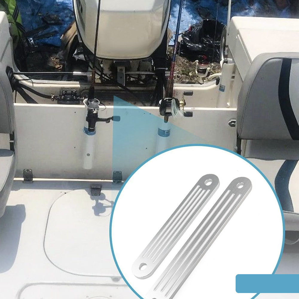 Steunplaat voor maritieme spiegel past op het bovenste boutenpatroon van buitenboordmotoren, boutgatpatroonTSP-1&TSP-2DP