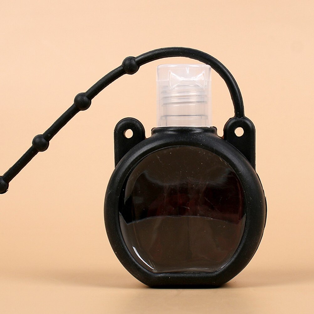 10 stk mini desinfektionsgel holder genopfyldelig håndgel dispenser med nøglering mini desinfektionsholder til børneskole