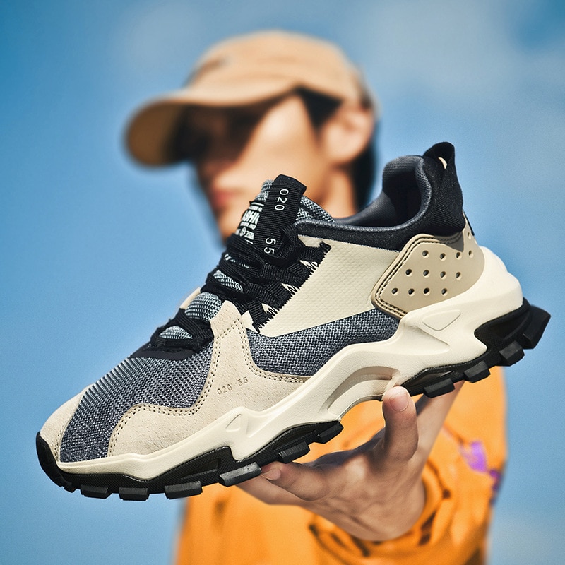 Trainers Mesh Schoenen Mannen Sneakers Ademende Casual Schoenen Lopen Mannelijke Antislip Volwassen Schoenen Zapatos De Hombre Sapato Masculino