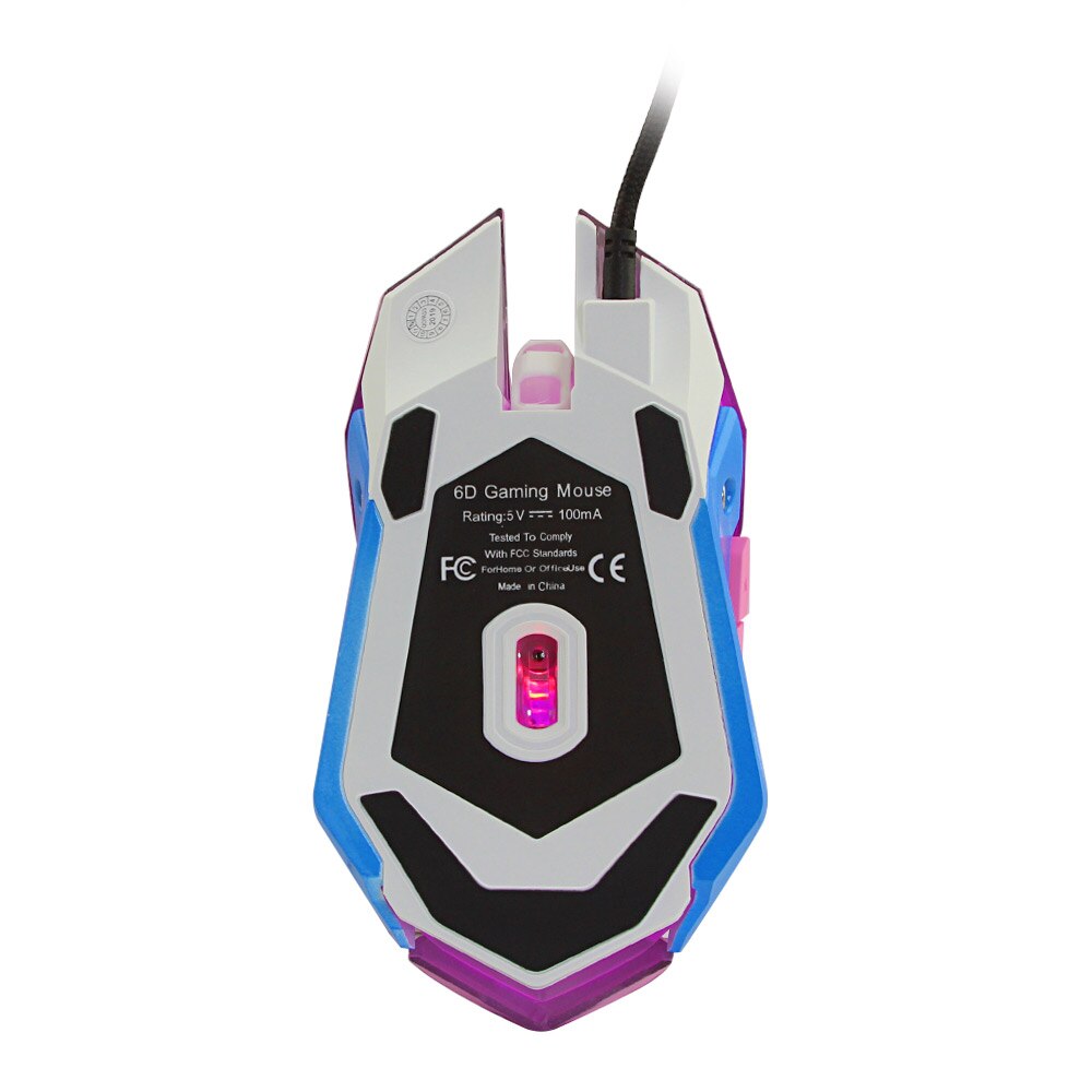 USB Optical Mouse Wired Gaming Mouse 2400DPI Computer Pink Mice For PC Laptop Ergonomic Office Wire Mice for Gamer Home Office