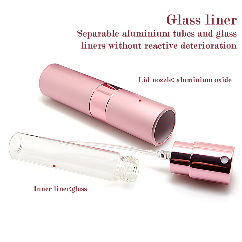 8Ml Navulbare Mini Parfumfles Draagbare Cosmetische Fles Spuitfles Reizen Draagbare Verstuiver Verstuiver Parfum Spuitfles