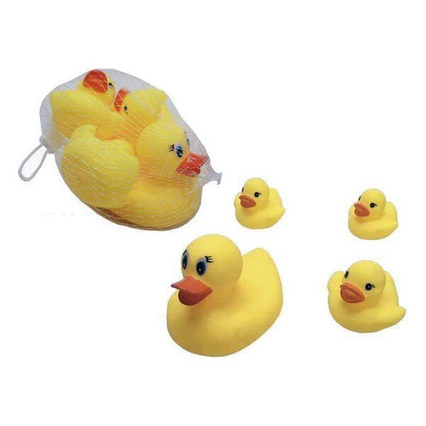 Hora del baño pato de goma (4 uds)