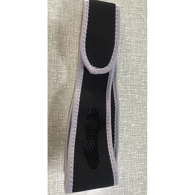 1pc neopren anti snorke stoppe snorking hake stropp belte anti apnea kjeve løsning søvnstøtte apnea belte sovepleie verktøy: Grå