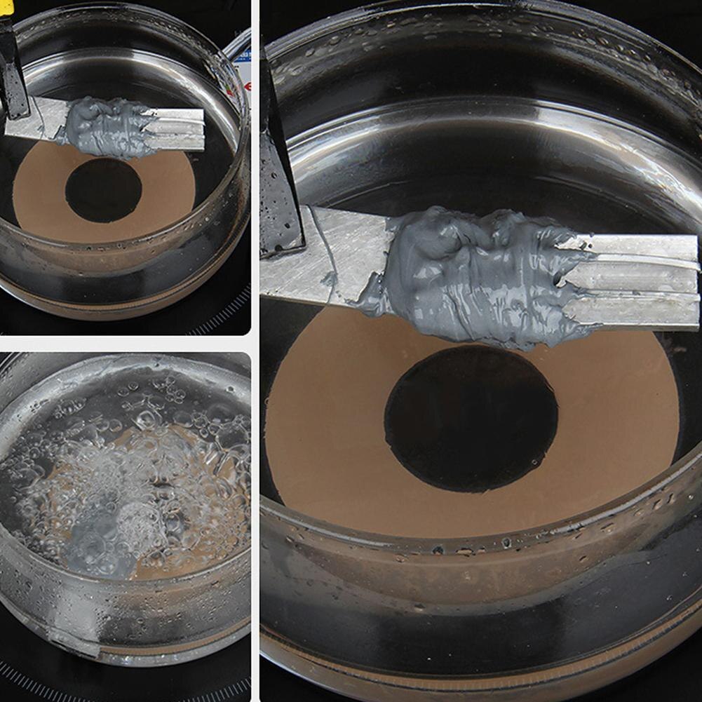 Colle à souder haute température, réparation industrielle, pâte, résistance à la chaleur, réparation du métal à froid, outil de moulage de Gel adhésif A &amp; B