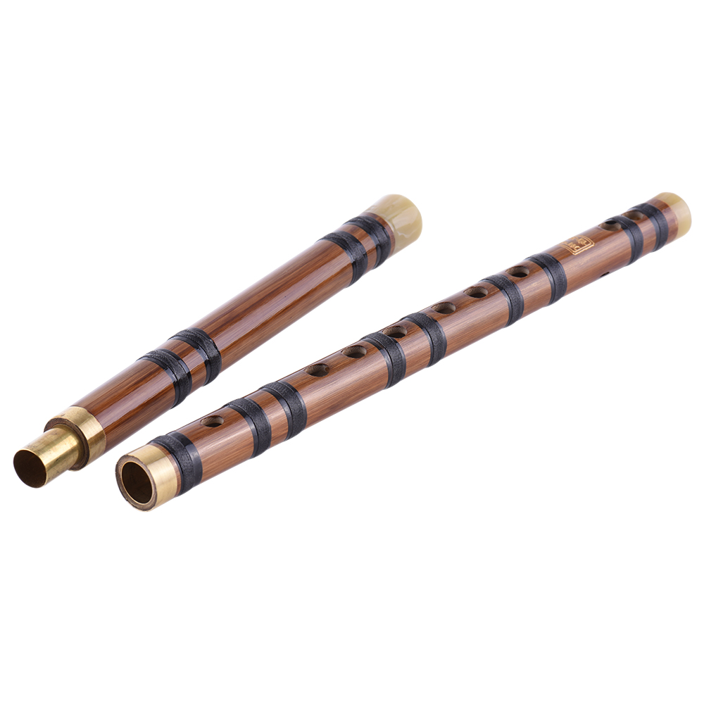 Flauta de bambú amarga enchufable Dizi, instrumento Musical chino tradicional hecho a mano, clave de C/D/E/G/F