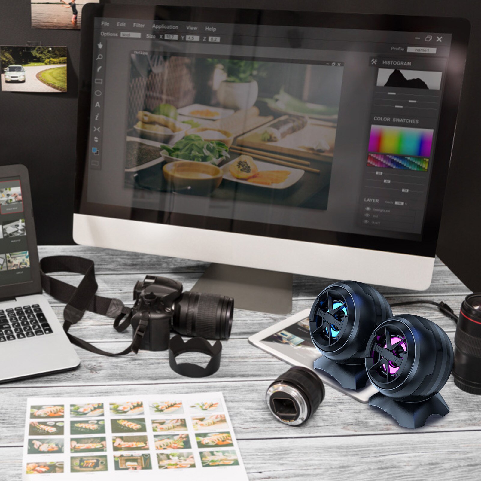 Laptop Speakers Fabulous Stereo Speakers With Excellent Sound Effect