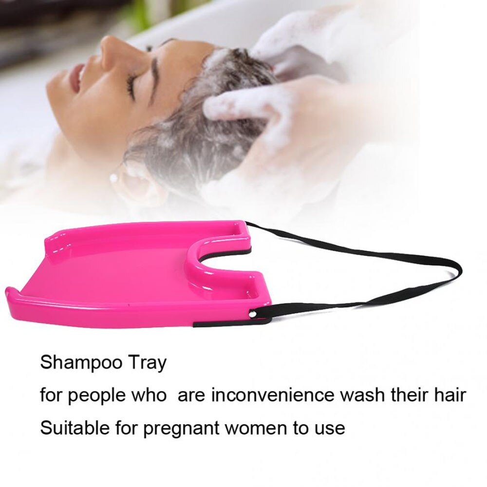 Portable Shampoo Tray Washing Hair Sink Basin for Patient Elderly Salon Hairdressing Styling Home Hair Wash Tray Hair Care Tool