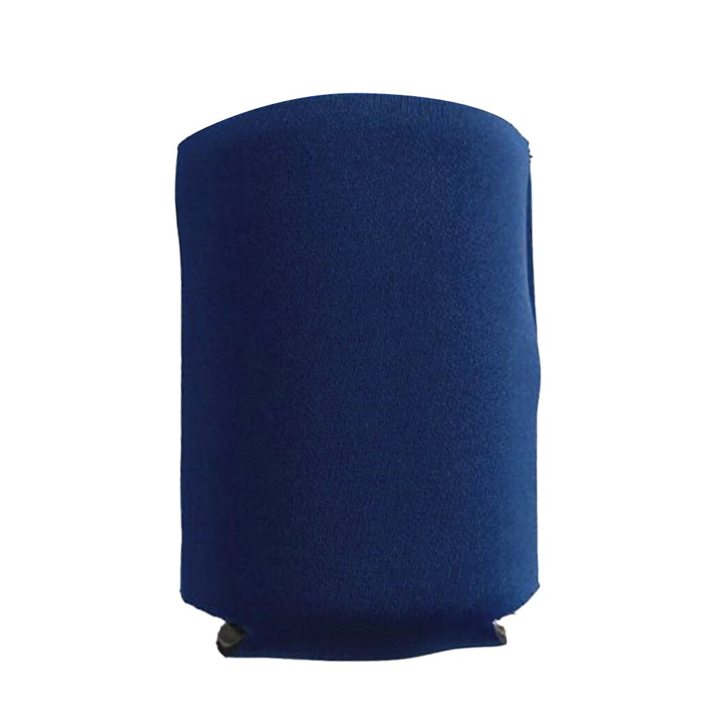 Funda de neopreno plegable para latas de cerveza, Enfriador de lata para bebidas, refrescos, bebidas, funda aislante de 3mm, 330ml / 12 oz: Navy Blue