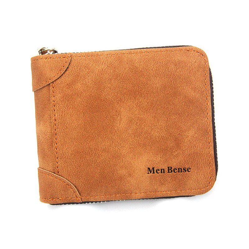 Luxe Mannen Portefeuilles Mode Kaarthouder Portemonnee Multifunctionele Lederen Portemonnee Minimalistische Voor Mannelijke Rits Portemonnee Met Card Wallet