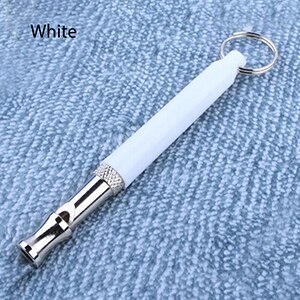 Hond Fluitje Trein Ultrasone Fluitjes Voor Hond Puppy Verstelbare Training Tool Huisdieren Benodigdheden: White