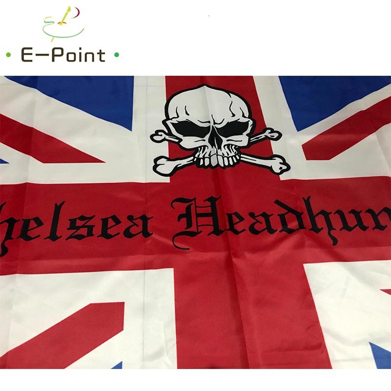 Chelsea Headhunters Flag 2ft*3ft (60*90cm) 3ft*5ft (90*150cm) Size Christmas Decorations for Home Flag Banner