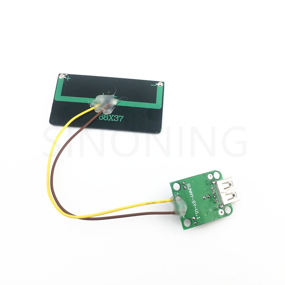 DIY USB Solar power Charger Toy Science Experiments Exploration