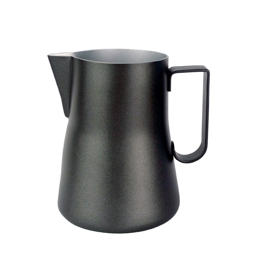 Mælkeskummende kande mælkeboble kop kaffe latte kande espresso kaffe kande trække blomster kop rustfrit stål kaffestel