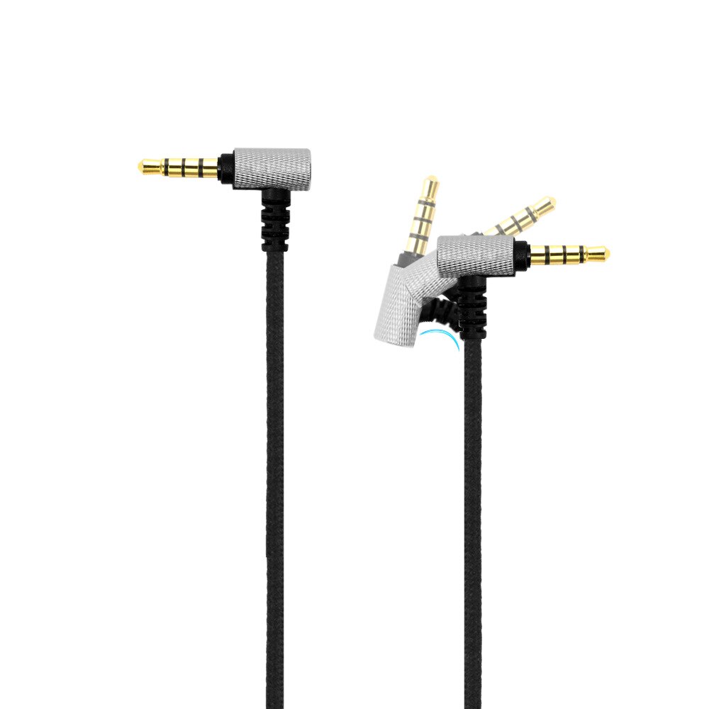 3.5Mm Boom Microfoon Volume Kabel Voor V-MODA Crossfade M-100 Lp LP2 M-80 V-80 Om Gaming Hoofdtelefoon Voor Skype PS4 xbox Een Telefoons