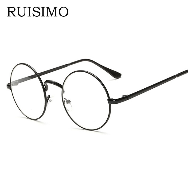 anti blue ray glasses computer glasses game frame glasses retro de Grau Spectacle for Men Women eyewear Eyeglasses Round