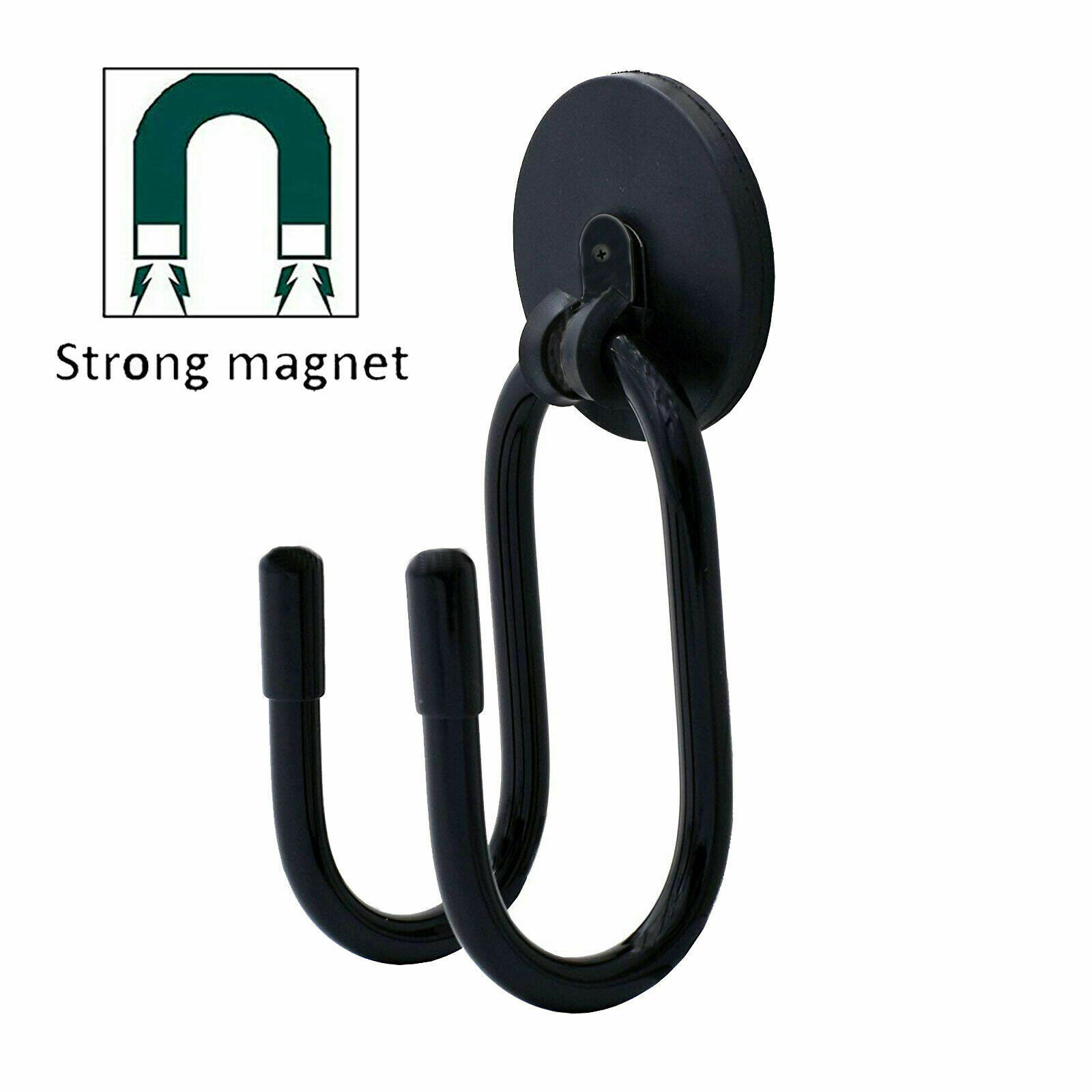 Magnetic Hanger Hard Hat Hook Safety Helmet Holder hat Display Rack Cap storage