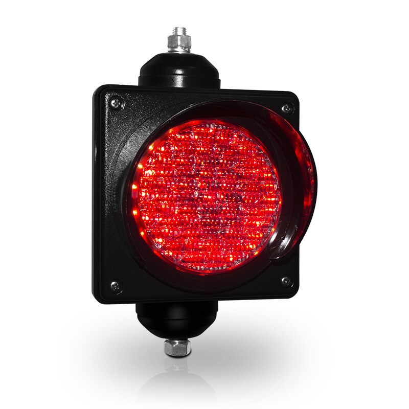 Diameter 100mm Red Yellow Green LED Single Traffic Light