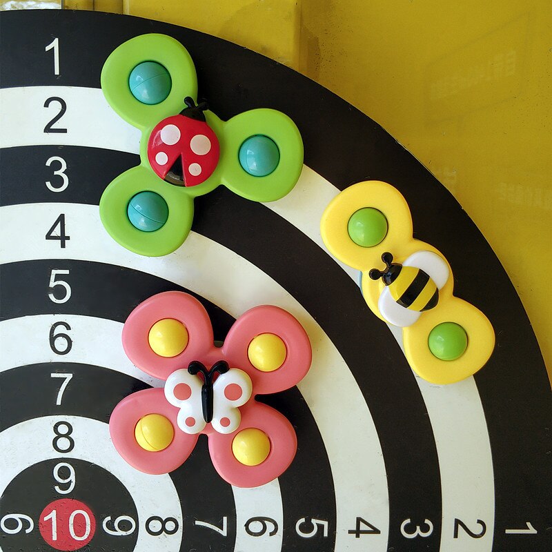 3 Stks/set Tol Baby Sucker Top Speelgoed Creatieve Bad Zwemmen Water Speelgoed Sucker Zuignap Leuk Spel Baby Bijtring kinderen Speelgoed