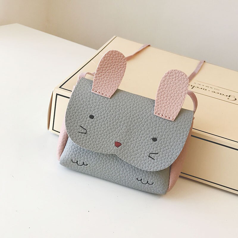 2020 portmonetka dziewczęca torebka portfel małe pudełko na monety torba Słodki mysz łuk portfel torebka dziecięca na ramię: 5