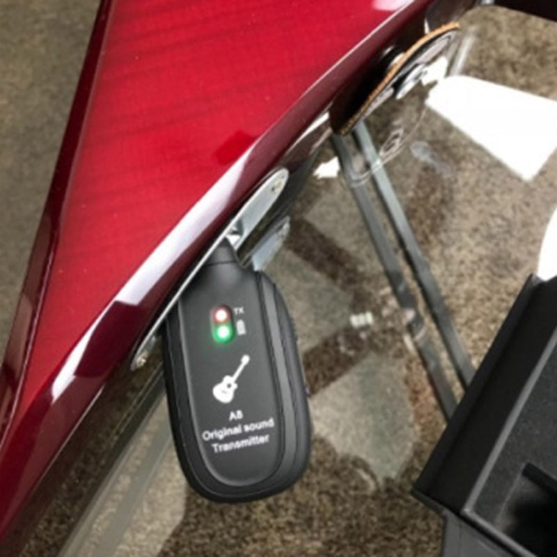 Portable Wireless Audio Guitar Transmitter Receiver System Electric Guitar Bass Violin Musical Instrument Wireles Transmitter