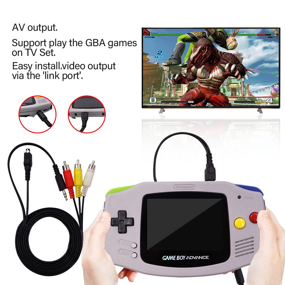 V2 ips lcd tv upgrade kit for gba  v2 ips backlit lcd upgrade  v2 ips lcd to tv version