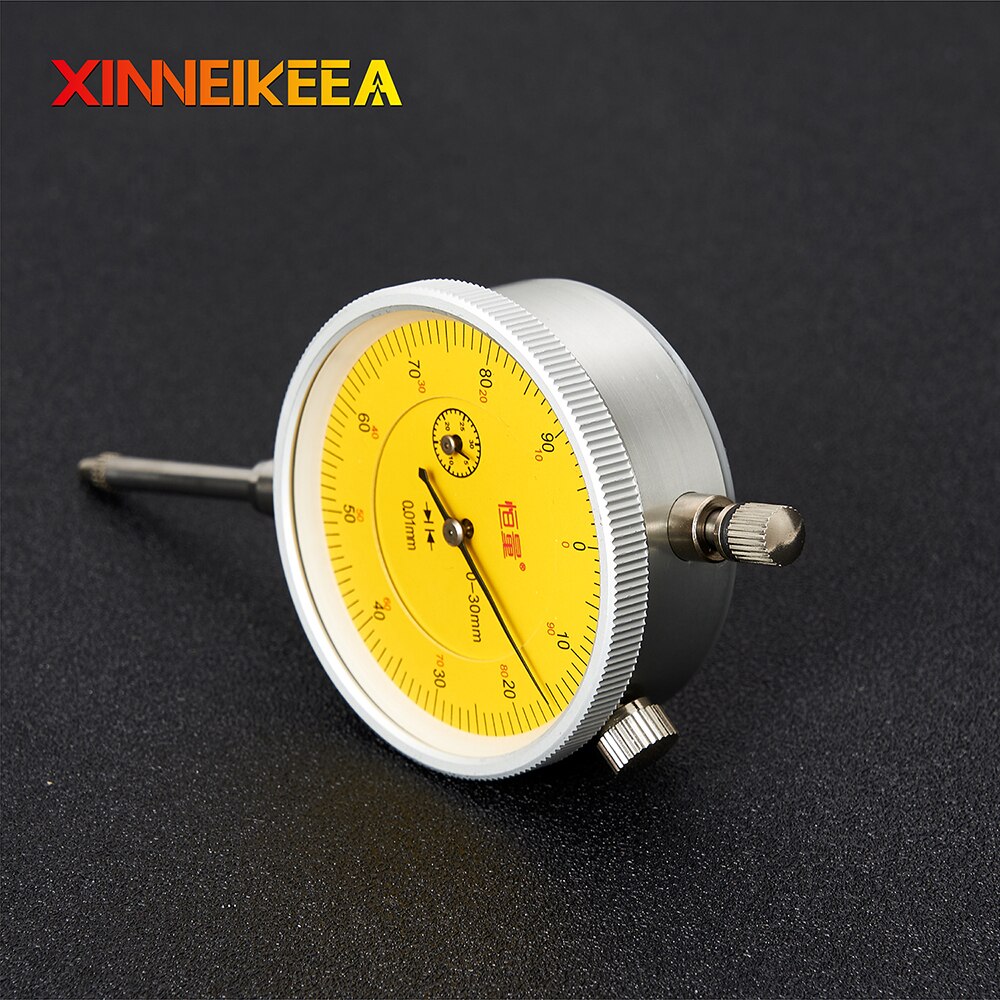 Boutique Mechanical Dial Indicator Stainless Steel Length Measuring Tool Specification 0-3mm 0-5mm 0-10mm 0-20mm 0-30mm 0-50mm