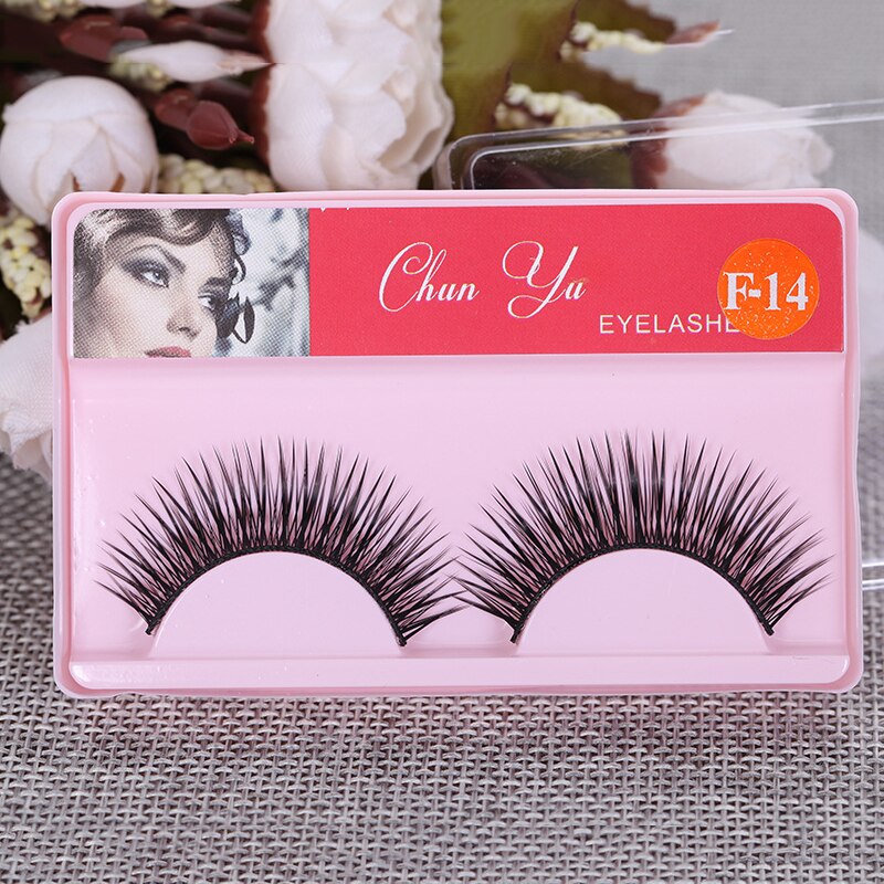 4D Seide Faser Mascara Wasserdicht Schnelle Trockenen Natürliche Weiche Lange Curl Make-Up Schwarz Mascara Dicke Kosmetik Wimpern Verlängerung TSLM1: F-14