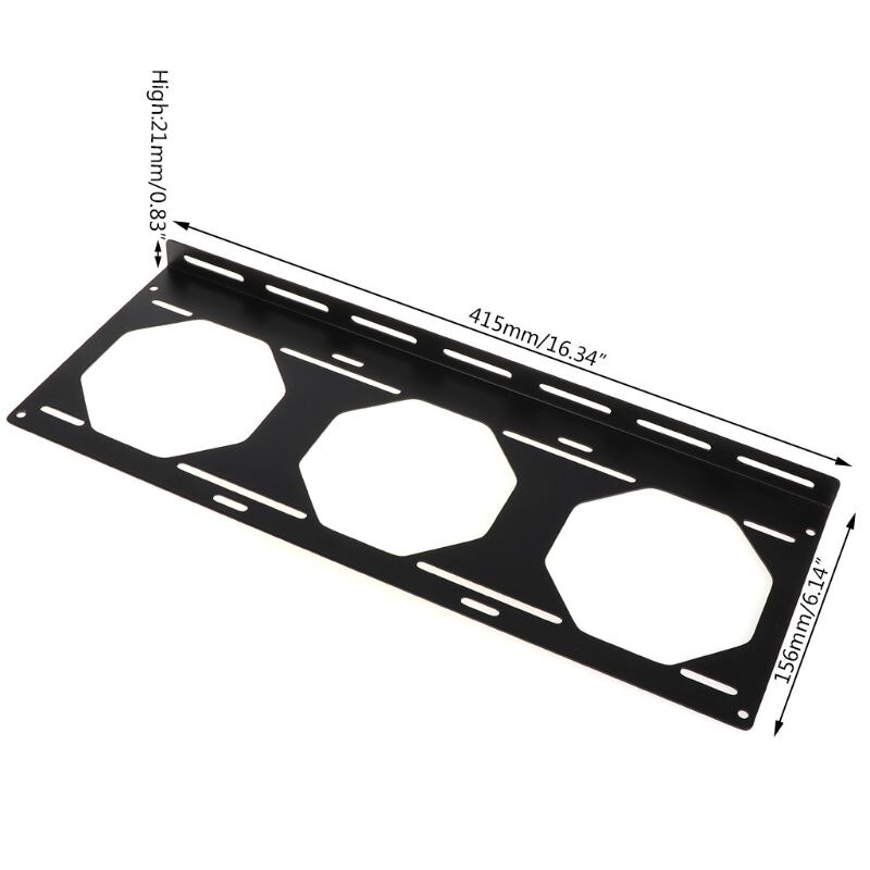 Fan Bracket 240 Radiator Mounting Bracket Water Cooler for 12/14CM Fan Holder External Computer Case Heatsink Gadget Accessories